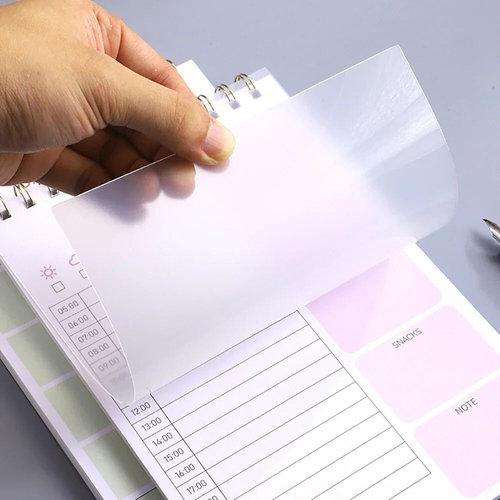 2024 A5 English Weekly Planner Coil Notebooks To Do List Pla