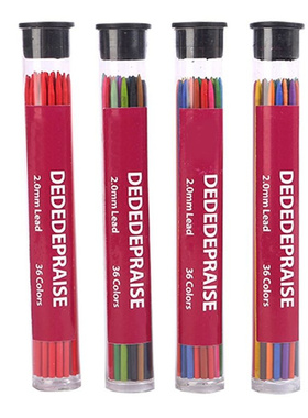 36 Colors 2.0mm Mechanical Pencil Writing Drawing Pencils Re