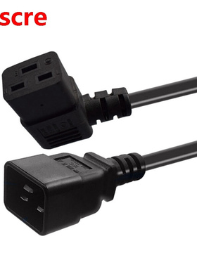 Power Extension Cord, C20 to C19 Product Word Three Horizont