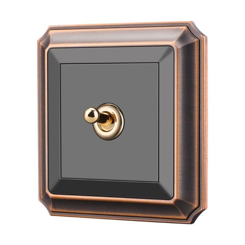 Antique 86 Type Retro Toggle Switch 1-4 GANG 10A 110-250V Wa