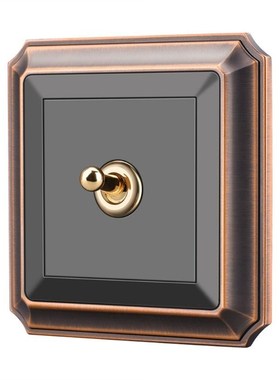 Antique 86 Type Retro Toggle Switch 1-4 GANG 10A 110-250V Wa