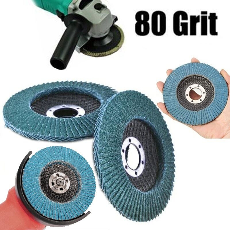 1Pcs Professional Flap Discs 115mm 4.5 Inch Sanding Discs Gr
