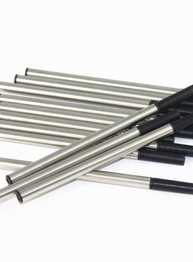 High quality 10 pcs black Refill Medium Nib Rollerball pen