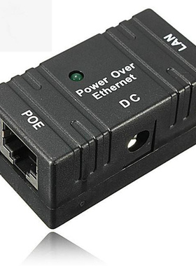 10/100 Mbp Passive POE DC Power Over Ethernet RJ-45 Injector