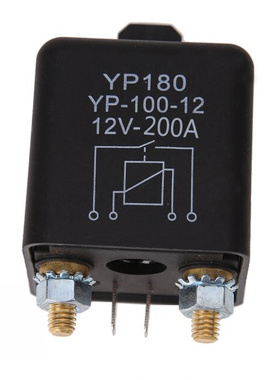 4 Pin Car Relay High Power 12V 200A Car Truck Motor Automoti