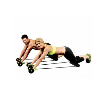 AB Wheels Abdominal Roller Resistance Bands Pull Rope
