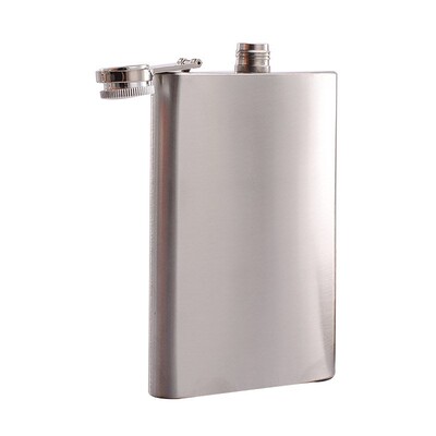 1-10Oz Stainless Steel Hip Flask Liquor Alcohol Whiskey Flas