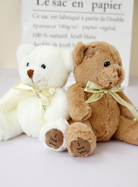 18cm Stuffed Animals Teddy Bear Doll Kawaii Plushie Patch跨