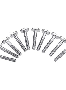 Machifit 10pcs M6x40mm T-Nut T Sliding Screws For  30 Series