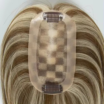 现做真人发蕾丝女士补发块lace toupee特单发块发套pu顺发辫发