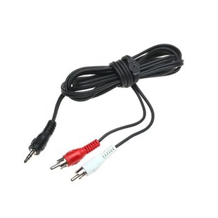 3m Mini Plug 3.5mm Plug Jack To 2RCA Male Stereo Audio Cable