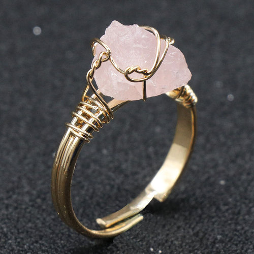 10-20mm Amethyst Rose Quartz Fluorite Natural Stone