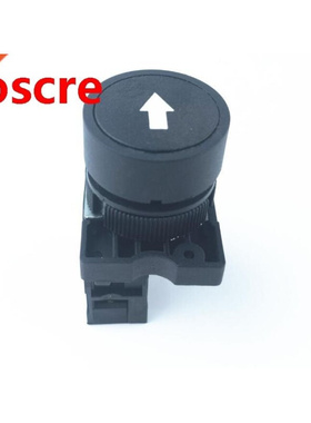 1PCS Black ZB2-EA211 22mm 1 NO N/O Sign Momentary Push Butto