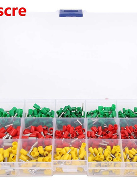 600 PCS Heat Shrink Cable Connector Kit Box Packed Electrica