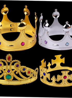 King Crown Halloween childrens dance dress crown scepter