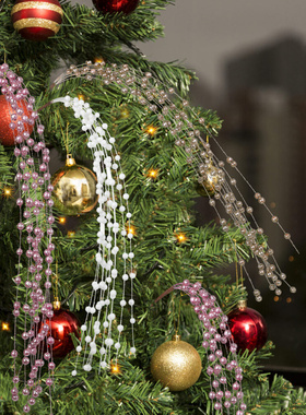 1PC Glitter Artificial Flower Christmas Berries Branches