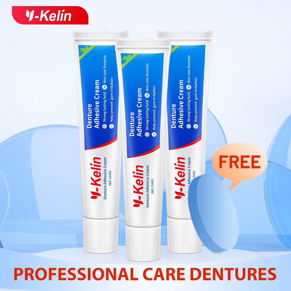 Y-Kelin Denture Adhesive Cream 120Gram (40g