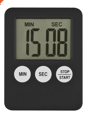 Minuteur de cuisine carré compte à rebours ala
