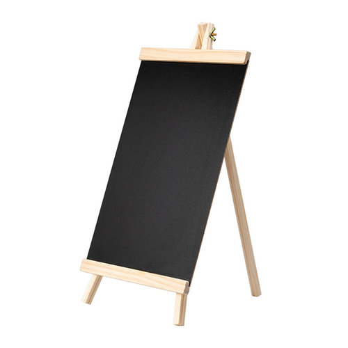16x29cm Small Chalkboard Sign Board Standing Wooden