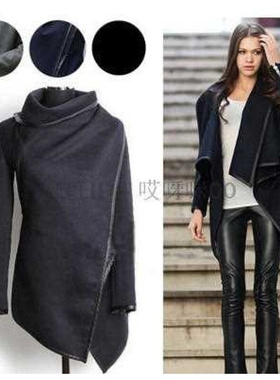 Fashion women coats tops coat Overcoats Woman Wool CoatsXXXL