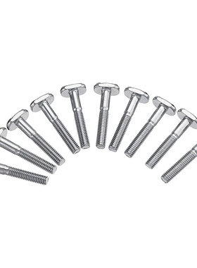 Machifit 10pcs M6x40mm T-Nut T Sliding Screws For 30 Series