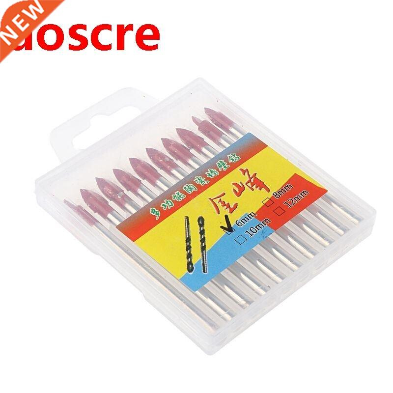 10Pcs Glass Tile Ceramic Drill Set 3/16 