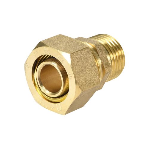 Brass Compression Tube Fitting Connector Adapter 20mm Tube O