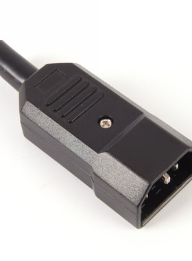 1PCS Standard IEC320 C14 Power Cable Connector Male Plug a