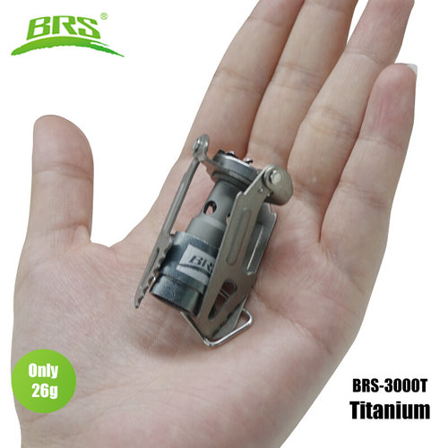 BRS Outdoor Gas Stove Mini Camping Gas Burner 25g Ultralight