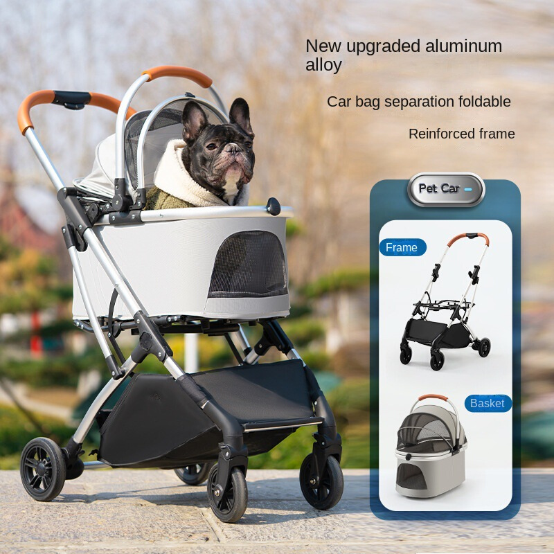 Outdoor Pet Stroller for Large and Medium Dogs