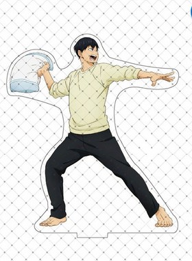 Anime Haikyuu!! Figures Desk Plate Models Anime Acrylic Stan