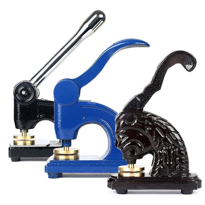 Large Desktop Embosser Steel Stamp Customized Graduation