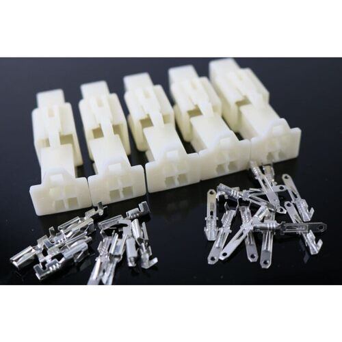 5set/lot 2.8mm 4 pin Automotive 2.8 Electrical wire Connecto