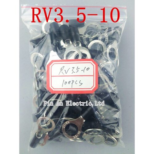 RV3.5-10 Thickness 0.7mm O-Circle Cold Pre-Insulated Termina