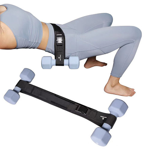 Hip Thrust Belt Pad for Dumbbells Hips Bands Booty Belts Hip
