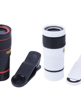 8X Zoom Phone Clip Monocular Lens Optical Telephoto Telescop