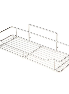 Stainless Steel Bathroom Storage Shelf Punch-Free Kitchen Ba