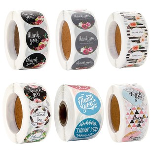 500PCS Thank You Sticker Sealing Stickers Thank You Love De