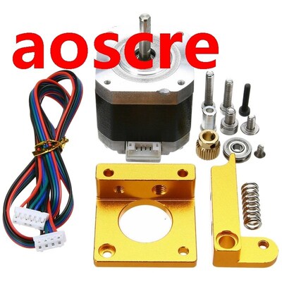 for 3D Printer Extruder Kit with NEMA 17 Stepper Motor 1.75m