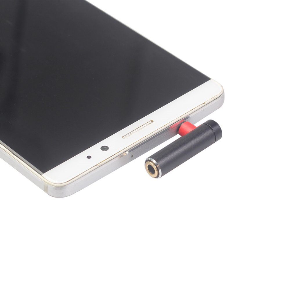 90 Degree Right Angled 3.5MM Male To Female Audio Converter