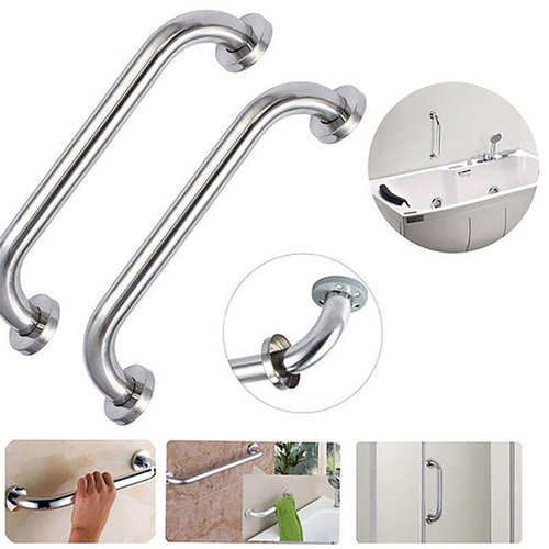 1PC Stainless Steel 300/400/500mm Bathroom Tub Toilet Handra