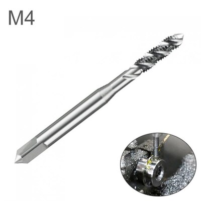 1 pcs  M4 Square  Shank High Speed Steel Screw Thread Tap Dr