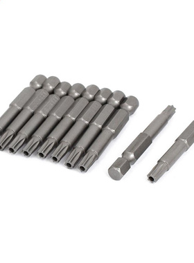 10pcs 1/4inch Hex Shank T25 Torx Bits