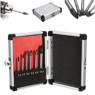 6pcs 3/4/5/6/8/10 mm Drill Hole Saw Bit Set Carbon Steel wit