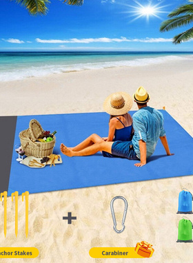 Beach Blanket Sandproof Waterproof Beach Mat Lightweight