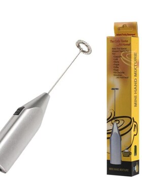 1pc Milk Drink Coffee Whisk Mixer Electric Egg Beater Frothe