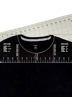 T-Shirt Ruler Guide -Vinyl T-Shirt Ruler Guide - Sublimati