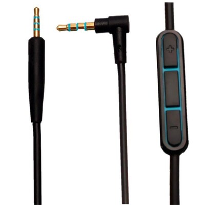 BrandD3 Cable Cord For BOSE QuietComfort 25 QC25 W/Mic Volum