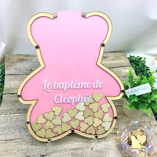 communion baptism birthday sign Drop Customize memory bear