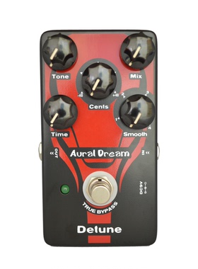 Aural Dream数字Detune吉他效果器有4种detune失调4个半音移调